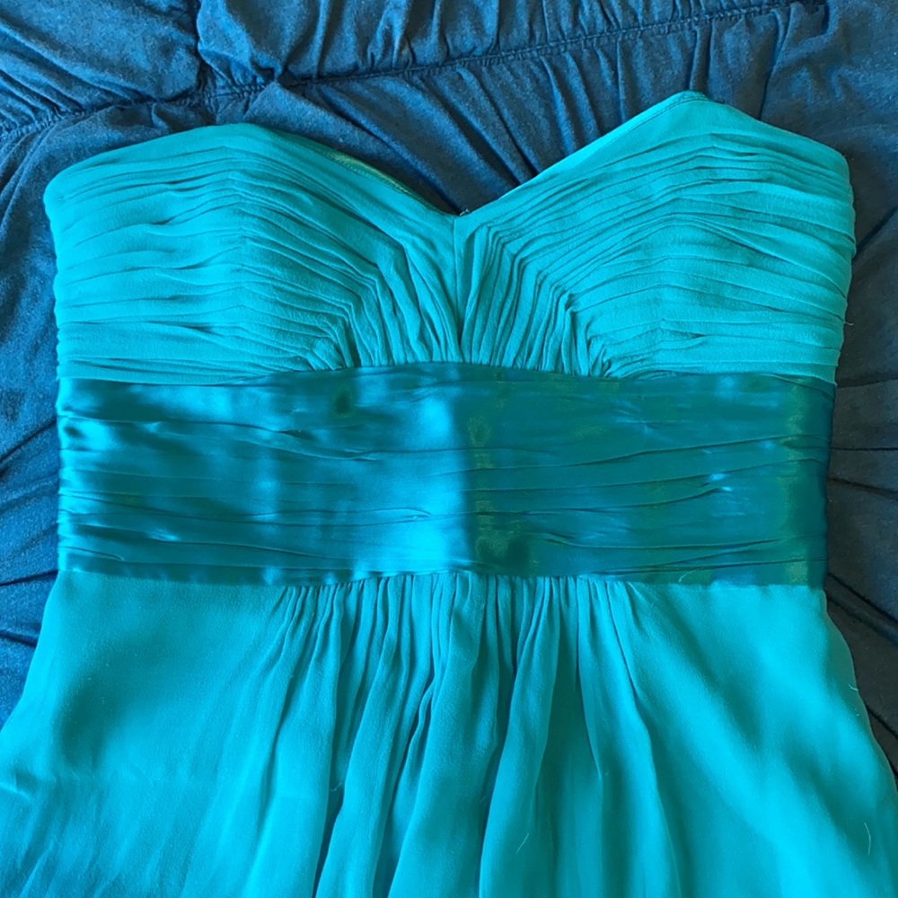 Laundry by Shelli Segal teal dress‎ - Picture 8 of 10